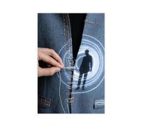 BKHJSASU Poster su tela con scritta "Stitched with the Threads of Time", decorazione per camera da letto, ufficio, camera da letto, regalo, 30 x 45 cm