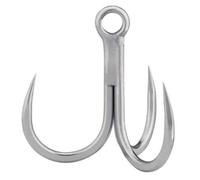 BKK Anelli per pesca in mare GT-Rex BL Treble Hooks, dimensioni/contenuto della confezione: taglia 5/0 - 5 pezzi