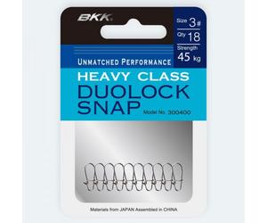 BKK DUOLOCK SNAP - CONFEZIONE: 12 pezzi, CARICO (KG): 13, MISURA: 000