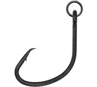 BKK Gancio ad anello MUTSU Circle Heavy-SS | 3/0 | Confezione da 6 | 3X | Rivestimento super scorrevole per acqua salata | Acciaio al carbonio iper | Gambo forgiato | Punta ad ago