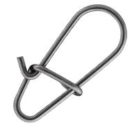 BKK Gancio per esche morbide e Hardbaits per pesca spinning Duolock Snap-51, dimensione/portante/contenuto della confezione: misura 0/22 kg/12 pezzi