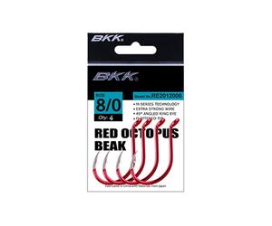 BKK RED OCTOPUS BEAK - CONFEZIONE: 6 pezzi, MISURA AMO: 3/0