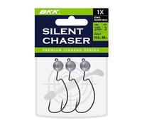 BKK SILENT CHASER 1X EWG ROUND HEAD - PESO: 21 GR, CONFEZIONE: 2 pezzi, MISURA AMO: 4/0