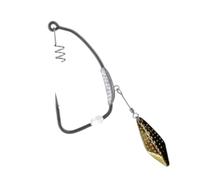 BKK Titandiver - Amo per esche da nuoto, 8/0, 3/8 once, confezione da 2, 2 x punti ad ago, rivestimento super scorrevole, cavo fisso, lama teaser rimovibile, molla di bloccaggio, pesca senza erbacce