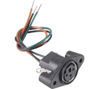 BKL Electronic 0204028 Connettore Mini-DIN Presa verticale Numero Poli (num): 8