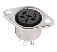 BKL Electronic 0208094 Connettore circolare DIN Presa a pannello contatti