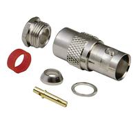 BKL ELECTRONIC 0401077/D 0401077/D Connettore BNC Femmina, Dritto 75 Ω 1 pc(i)
