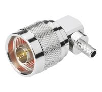 BKL Electronic 0404003 0404003 - Connettore N, ad angolo, 50 Ω, 1 pezzo
