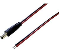 BKL Electronic 072018 - Cavo di collegamento a basso voltaggio, spina a basso voltaggio, estremità aperte, 5,5 mm, 2,5 mm