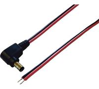 BKL Electronic 075902-750 - Connettore DC cavo - stagnato 5,5 mm, 2,1 mm, 0,75 m, 1 pezzo singolo