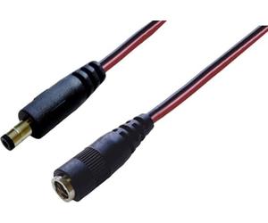 BKL Electronic 075906 - 4000 - Connettore DC con connettore 5,5 mm, 2,1 mm, 5,5 mm, 2,1 mm, 4 m