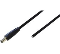 BKL Electronic Connettore DC cavo 075924 – 4 mm, 1,7 mm, 2 m, 1 pezzo singolo
