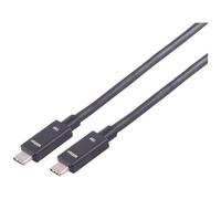 BKL Electronic 10080132 Cavo di collegamento USB-C ®, TB4, UltraFlex, 0,5 m.
