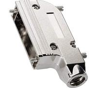 BKL Electronic 10120274 10120274 D-SUB - Alloggiamento in metallo, colore: argento, 1 pezzo