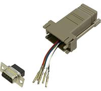 BKL Electronic 10121100 - Adattatore D-SUB, 9 poli, presa RJ12, 1 pezzo singolo