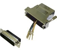 BKL Electronic 10121135 - Adattatore D-SUB, 25 poli, presa RJ45, 1 pezzo singolo