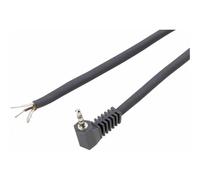Unbekannt Jack 3.5 mm maschio, angolato BKL Electronic 1101054/G Numero di poli (num): 3 stereo nero 1 pc(i)