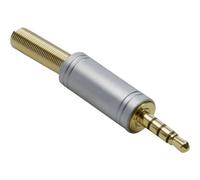BKL Electronic 1103088 Jack 3.5 mm Spina dritta Numero Poli (num): 4 Stereo Or