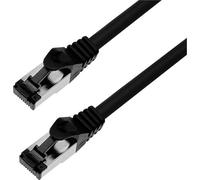 BKL Electronic 144006 RJ45 Cavo di rete, cavo patch CAT 8.1 S/FTP 10 m Nero Pr