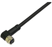 BKL Electronic 2700010 - Cavo di collegamento per sensore/attuatore M8, ad angolo, 5 m, numero di poli sensori: 3