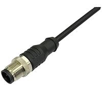 BKL Electronic 2702021 - Cavo di collegamento per sensore/attuatore M12, dritto, 2 m, numero di poli: 4 1 pz.