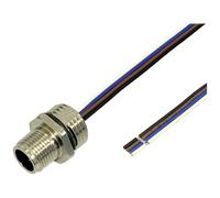 BKL Electronic 2703002 sensore/attuatore spina da incasso M12 0,5 m, numero di poli: 4,5 1 pezzo.
