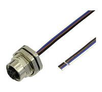 BKL Electronic 2703010 Sensore/attuatore presa da incasso M12, 0,5 m, numero di poli: 4 1 pz.