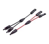 BKL Electronic 2800017 2/1 Spina a Y 4 mm² Lunghezza cavo 0.30 m