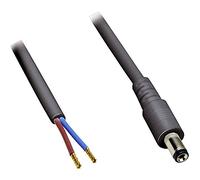 BKL Electronic 75177 075177 - Cavo di collegamento con spina a basso voltaggio, 5,50 mm, 2,10 mm