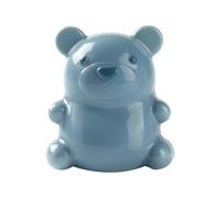 Bkljkf 2 pennelli per unghie Bear, pennello per unghie con orso, facile da impugnare, setole delicate, spazzola per unghie per la pulizia delle unghie