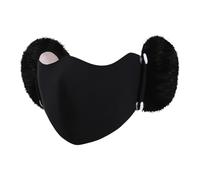 Bkljkf Copertura per il viso per condizioni climatiche fredde, maschera invernale traspirante, copertura del viso, protezione per le orecchie rimovibile, per donne, uomini, inverno, ciclismo, sci,