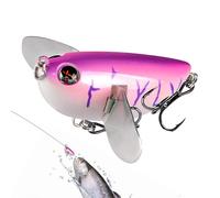 Bkljkf Crankbaits - Esca da con cicale e basso artificiale, simulante acqua, attrezzatura da versatile e per acqua salata, fiumi, stagni e mare