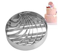 Bkljkf Cutter per concha, timbri per concha, taglia biscotti a 2 lati in acciaio | Utensili per pane, formine per biscotti, stampini per concha in metallo per cuocere torte, fai da te,