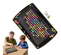 Bkljkf Gioco di scacchi intellettuale, gioco di scacchiera intellettuale, gioco di scacchiera interattivo con perle arcobaleno, gioco per feste per l'interazione tra bambino e genitori, gioco di