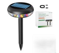 Bkljkf Luci Per Esterni | Ricaricabile 3 Modalità Picchetto Staccabile,Luci Da Giardino Decorazioni Esterno | Per Giardino Cortile Portico Prato Paesaggio Arredamento Casa Soggiorno Camera Da Letto