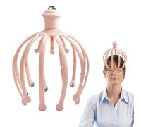 Bkljkf Massaggiatore del cuoio capelluto di polpo | Protable Hand Held Spa Head Massager Octopus Claw | Massaggiatore per cuoio capelluto ultra, massaggiatore per la testa Rilassamento dello stress