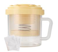 Bkljkf Produttore di yogurt, produttore di yogurt, macchina per yogurt, filtro per yogurt con rete ultra fine, kit per la casa per la preparazione di formaggi fatti in casa e succhi di alimenti