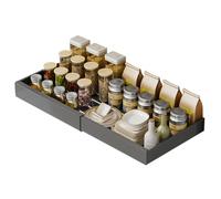 Bkljkf Sotto gli organizzatori di e lo stoccaggio si può vedere l'organizer per cabinet, togliere sotto il gabinetto, memoria multifunzionale retrattile, senza cestino per punch