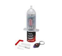 BKR 6104 DRY Cera Catena Bici per utilizzo in Condizioni del tracciato Asciutte e Polverose, Lubrificante protetto: nessun contatto con il Gas Propellente, 60 ml + lampada UV
