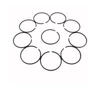 BKRZRN 100 Pezzi 33,3 mm × 1,2 mm Anelli del pistone Adatti for HOMELITE S25 e Altri decespugliatori Tosaerba Parti di Riparazione del Cilindro