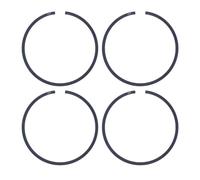 BKRZRN 4 Pezzi/Lotto 46 mm × 1,2 mm Fasce Elastiche pistone Adatte for 034 (Vecchio Modello) MS191T MS340 MS280 Motore Motosega Ricambio Parte 1125 034 3003