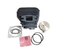 BKRZRN Adatto for Kit Cilindro 6210 da 48 mm con Guarnizione, Gruppo motoseghe, Set di Anelli pistone, Clip perni