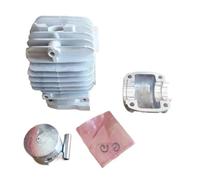 BKRZRN Kit Cilindro PR270 da 34 mm, Adatto for A305 e Altre Mini motoseghe a 2 Tempi 27 CC, Clip for Fasce Elastiche, Gruppo Perno Coppa dell'olio