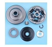 BKRZRN Kit Cuscinetto con rondella, Clip e Corona del Tamburo della Frizione da 3/8"-7T, Adatto for Motosega 024 026 MS260 PRO - Parti di Ricambio da 19 mm 100791X