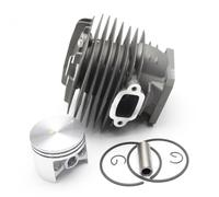 BKRZRN Kit di Anelli for spinotti del pistone e del Cilindro da 48 mm, Adatto for Motosega MS 034, 036, 034AV, 034 Super, MS360, ricambi Motore 11250201206