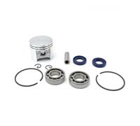 BKRZRN Kit di Cuscinetti a Sfere for Albero Motore, Cuscinetto ad Aghi e paraolio for spinotto pistone da 42,5 mm, Adatto for Motosega 025 MS250 MS 250.