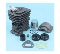 BKRZRN Kit guarnizioni for Coppa dell'olio del Motore del pistone del Cilindro da 38 mm Adatto for la Guarnizione del carburatore del collettore di aspirazione della Motosega 136, 137, 141 e 142