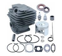 BKRZRN Kit pistone Cilindro Pneumatico Adatto for 028AV 028 Super 028WB Alesaggio 46 mm for Motosega Guarnizione Olio for Esterni Forniture da Giardino