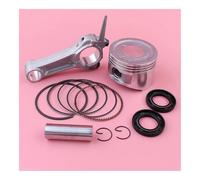 BKRZRN Set Completo di guarnizioni for Biella e Anello pistone da 68 mm, Adatto for Motore a a 4 Tempi GX 160 da 5,5 CV, generatore, Pompa dell'Acqua(Piston Rod)
