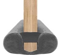 BKSAI Paraspifferi isolanti freddi, doppi sottoporta 75-90 cm, senza colla, fondo per porta, isolamento antirumore, polvere, stop all'aria fredda, anti topi insetti